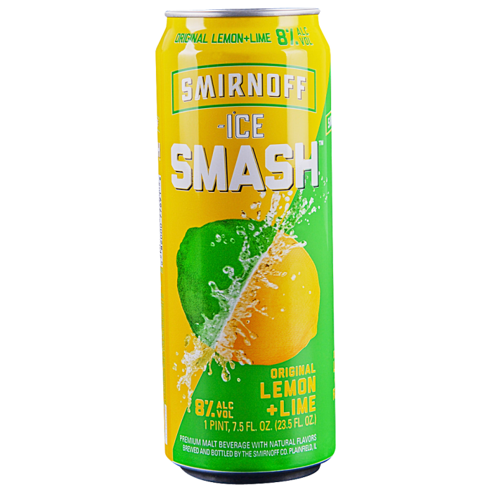 Smirnoff ice smash nutrition facts