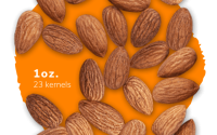 1 4 cup of almonds nutrition facts