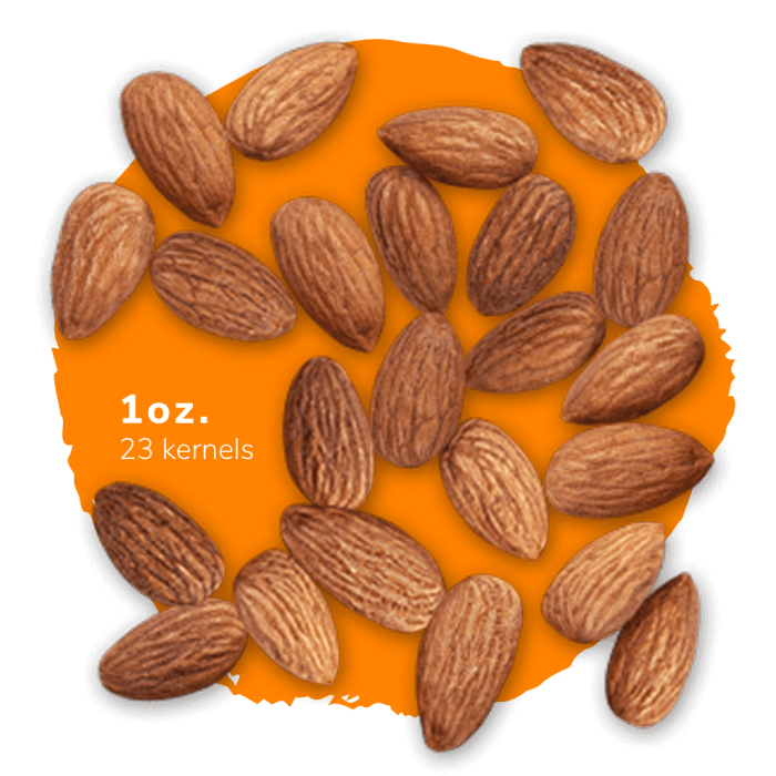 1 4 cup of almonds nutrition facts